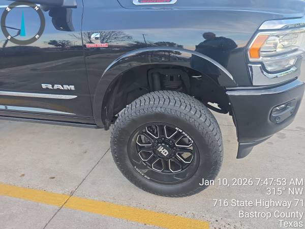 Dodge Ram tires & wheels with air sensors 1