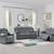Gray Recliner Sofa & Recliner Loveseat Set 9 thumbnail