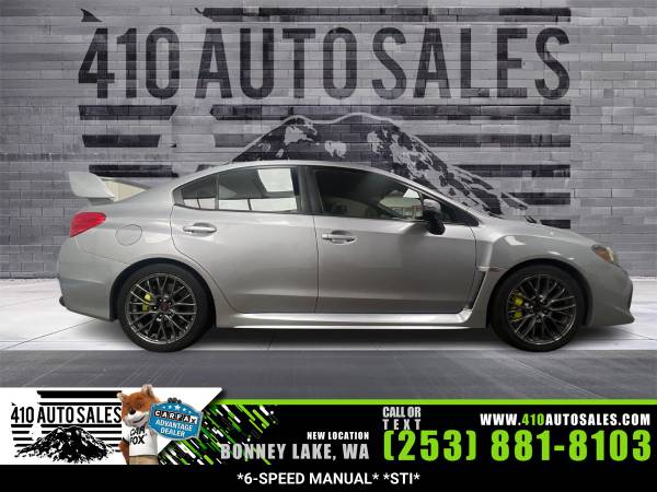 2018 Subaru WRX STI - $21,950 (Bonney Lake, WA)63624422402305121