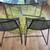 Cb2: Industrial Cool Iron Artisan Dining Chairs . Set of 4 . [Total 6] 5 thumbnail