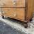 Antique Pine English Chest of Drawers with Glass Knobs c. 1890 6 thumbnail