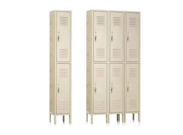 NEW Double-Tier Lockers 1-Wide and 3-Wide #12 Handle SALE 1