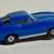 Vintage 1990’s Aurora HO slot car, blue 1963 Corvette TJet 2 thumbnail