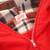 Y2K Authentic Red A Bathing Ape Bape Hoodie Parka - Womens XS/S 5 thumbnail