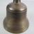 Solid Brass Vintage Handheld Dinner Bell 8 1/2" Tall 6 thumbnail