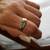 MENS WEDDING RING SIZE 11  ANTIQUE 2 thumbnail