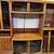Solid Oak 3-Piece Entertainment Center with Glass Display Cabinets 2 thumbnail