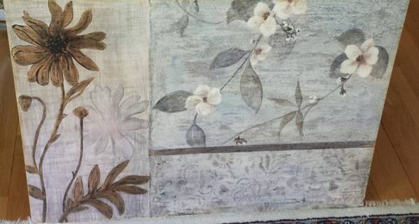 Beautiful contemporary floral picture 1