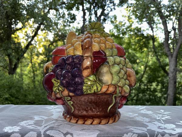 Fruit Basket Cookie Jar 1