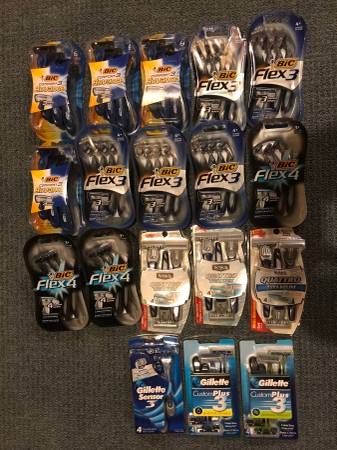 Disposable Razors Assortment 1