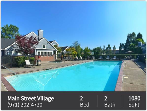 $2,276 / 2br - 1080ft2 - Hermosos terrenos te esperan en Main Street Village (Tigard - Parque Fanno Creek)63831252356227121