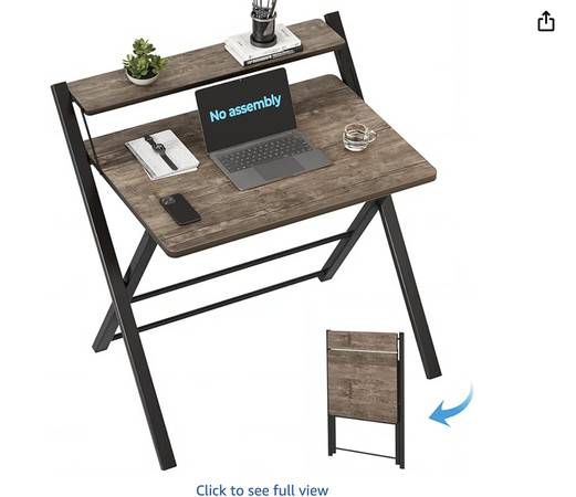 Folding Computer Desk 1