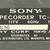 Sony TC-127 Stereo Cassette-Corder – Tested & Working 5 thumbnail