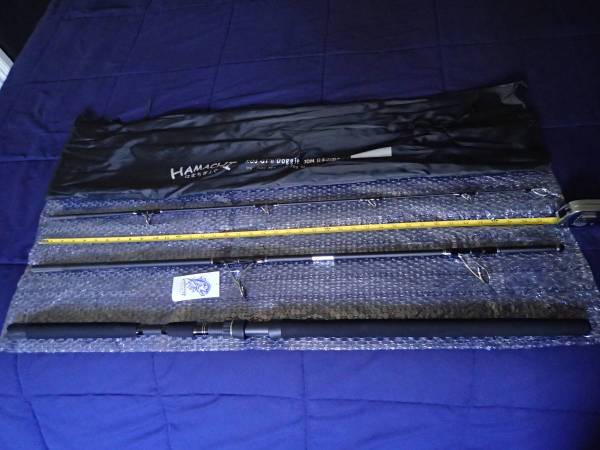 new HAMACHI 9'6 XOS GT'n'Doggie Ultra 20 - 40lb spin fishing rod - $440 (los angeles)63471350044291120