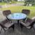 Wicker patio set 2 thumbnail