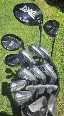 Taylormade/PXG complete set & bag 1