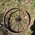 Antique cast iron wagon wheels 2 thumbnail