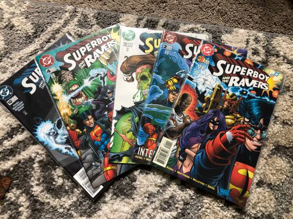 Superboy & the Ravers  1-4, 10 1
