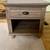 Nightstand/Side Table Gray Excellent Condition 1 thumbnail
