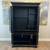 76” Tall Solid Wood Black Thomasville Computer Armoire Cabinet 13 thumbnail