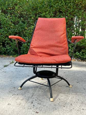 Authentic Mid-Century Modern Rocking/Swivel Chair 1