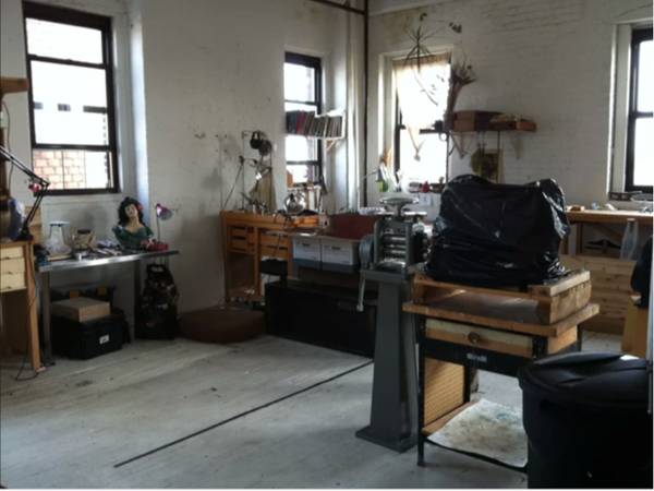 $485 Estudio Soleado Compartido 10 x 8 pies $485 (East Williamsburg / Bushwick)63945362954114124
