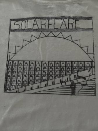 Elegantly Sporty Clothing Brand Hand Printed Shirt/Design For Sale! 1