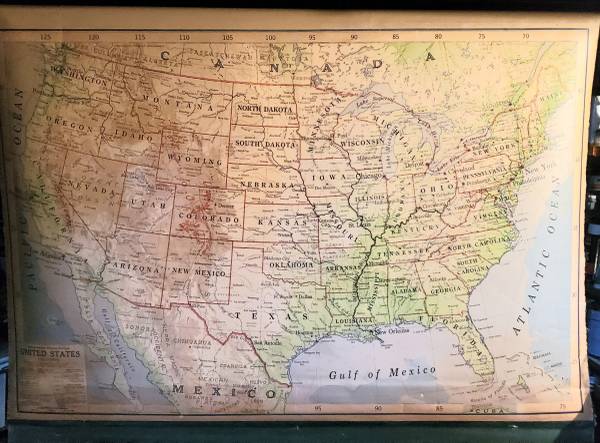 Mid century US classroom map 1