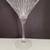 3 Beautiful Crystal Martini Glasses 7” 4 thumbnail
