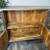 Rustic Display Case Cabinet Buffet Credenza with Shelving Storage 5 thumbnail