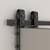 32" CHARCOAL FINISH BIFOLD BARN DOOR - ALLNEW 2 thumbnail