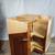 11 piece Cherry hardwood, custom kitchen cabinets including lazy Susan 12 thumbnail