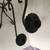 Black wrought iron candelabra 5 taper candle holder rustic goth center 5 thumbnail