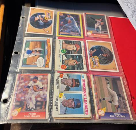 Nolan Ryan Astros Rangers Hall of Fame 9 baseball cards buy 1 or all 1