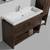 47" Single Bathroom Vanity Sink - White 1 thumbnail