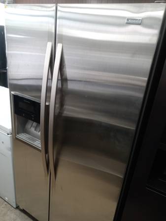 ★Kenmore Elite stainless steel side by side refrigerator 1