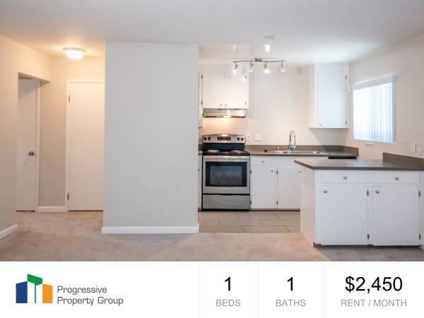 1 Charming 1 Bedroom/1 Bathroom Apartment w/ Pool! Parking! -PROGRESSIVE 1