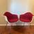 🎁🎄Eames Molded Plastic Armchair, 4-Leg Base, Fully Upholstered ❄️☃ 12 thumbnail