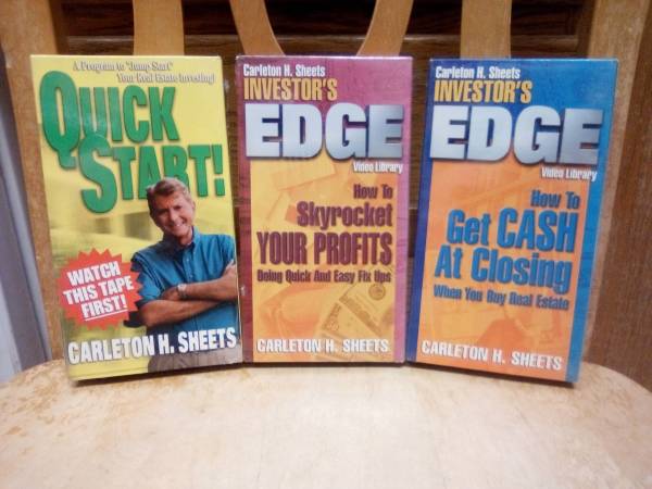 Carleton H. Sheets Real Estate "How to" Tapes method 1