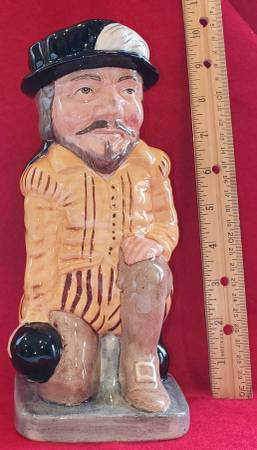 Royal Doulton Sir Francis Drake Toby Jug D6660, 1980, #24 1