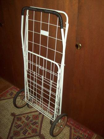 Folding Easy Wheels Shopping Cart - $20 (Wayland)63471140647041121