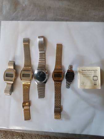 5 vintage watches from the 80s 1