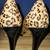 FRANCO SARTO real flat fur (tops) leather 4" Heel women 9.5M shoes 6 thumbnail