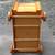 Vintage 1985 Handcrafted Signed & Dated Wooden Toy Box with Wheels 6 thumbnail