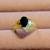 Vintage Natural Pear Shaped Onyx w/Diamonds 14K Gold Ring 14 thumbnail