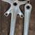 Vintage STRONGLIGHT SPEEDLIGHT SILVER 172 arm 130 BCD CRANK SET 1 thumbnail