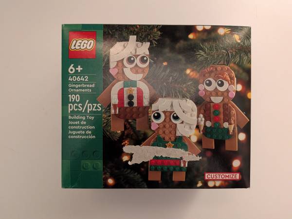 LEGO Gingerbread Ornaments 40642 1