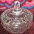 Crystal Bonbon Dish and Candy dish, both with Lids for sale 1 thumbnail