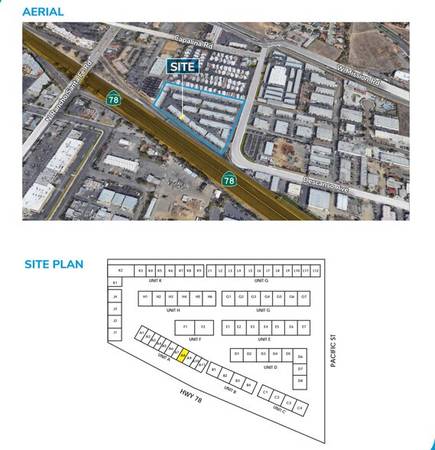 $725 / 500ft2 - WAREHOUSE or WORKSPACE for RENT in SAN MARCOS. (Pioneer Industrial Park)63865931257217121
