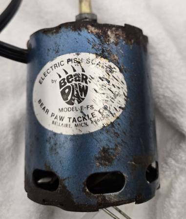 Used Vintage Bear Paw Tackle Company Electric Fish Scaler — $169 in Florence